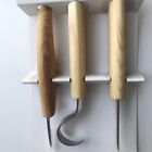 3pcs Wood Carving Knife Cutter Whittling Hook Kit 155mm Diy Craft Hand Tools Set