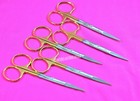 New 5 Premium German Tc Iris Scissors 4 5  Straight Surgical Dental Instruments