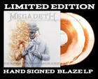 Megadeth Self Titled Signed Blaze Lp 2026 Autographed New Talk Shop Sold Out