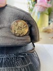 Wwi Us Army Officer Visor Cap Eagle Insignia Size 7 Original