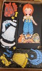 Vintage 1975 Holly Hobbie Colorforms Dress Up Set American Greetings