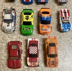 Vintage Afx Aurora Tjet Slot Car  Tcr Ideal  Matchbox  Tyco Mixed Lot W  Extras