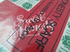 New In Package Vintage Avon Sweet Honesty 1970 s Scarf  Mod  Hippie  21 x21 