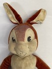 Rare Vintage 1950 s Walt Disney Productions Red Thumper Character Doll 18 