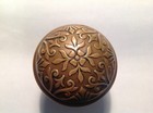 Beautiful-pair Antique Victorian Doorknobs - Ornate Bronze Or Brass Eastlake Set