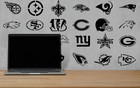 All 32 Football Teams 4 x4   Football Stencil  32 Pack Sports Team  Templates