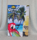 Corona Extra Beer Miles Away From Ordinary Parrot Beach Man Cave Metal Sign
