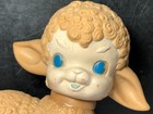 Vintage 1955 The Sun Rubber Co Rubber Lamb Toy Retro Working Squeaker