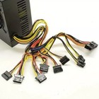 Brand New--powork White 650w-max Atx Power Supply 12cm-fan 20 4pin  Sata   6-pin