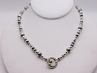 Carolyn Pollack American West Native Pearl Mixed Beads Toggle Necklace 20   