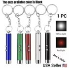Keychain Red Laser Pointer Pen 650nm With White Led Torch Fun Pet Cat Dog Toy