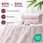 Baby Towel With Hooded - Ultra Soft   Absorbent Large Bath Towel Set For Comfort