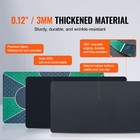 Poker Table Top 70 X 35 Inch Poker Mat 6-8 Players Foldable With Bag Green