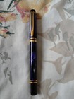 Waterman Ideal 200 Rhapsody Blue Roller Ball Pen France Made