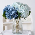 Artificial Hydrangea Flowers Fake Silk Bouquet Wedding Party Home Garden Decor