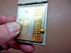 Vintage 1950s Era Miniature Metal Address Book W shriner s Logo Rare Collectible