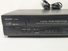 Sharp Vc-a560u 4-head Vhs Player -  Single   4-head Mono Vhs As Is For Repair