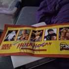 Hulk Hogan Wwe Signed Wrestling Poster Hulk Rules Autograph Multicolor Yellow