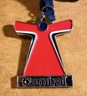 Carnival Cruise Ship - Newest Funnel Medal Souvenir Award Prize Medallion New