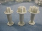 Nip 18 Sets Of 3 Mini Star Plunger Cutters Gum-paste cookie pie clay salt Dough
