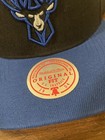 Mitchell   Ness Nba Black Milwaukee Bucks Core Basic Snapback Hat Cap