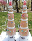 Cracker Barrel Gingerbread Tree s Blow Mold Lighted Yard Decor 2-29 In Tall