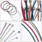 1 Sets Of 6 Guitar Strings Replacement Steel String For Electric Acoustic Guitar