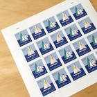 2023 Usps Sailboats Postcard Rate Stamps Scott  5747-5748 - Bulk 100 Mnh