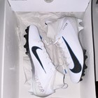 Nike Vapor Unt Pro 3 Mccaffrey P Football Cleats White black 10 5 D