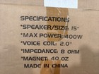Mcm Audio Select 15  Speaker Driver 400w Max 8 Ohm Mpn 55-2974