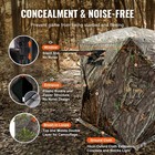 Hunting Blind  270   See Through Ground Blind  2-3 Person Pop Up Deer Blind
