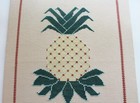 Vintage Pine Apple Cross-stitch Decoration 10-5 8  X 13-5 8  Unframed