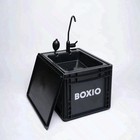 Boxio Wash Plus Portable Camping Kit     Sink  Mirror  Shower   Beads Fs Usa