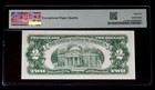 1963-a  2 Dollar Legal Tender Red Seal Serial A15588305a Pmg 66 Gem Uncirculated