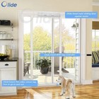 Olidesmart Automatic Residential Sliding Door Opener With Pet Collar Sensor Tag