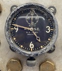 Wwi World War I Airplane Propeller Hub W waltham  Clock Folk Trench Art Biplane