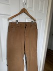 Dickies Men s Carpenter Pants Distressed Faded Khaki 36x32 Relaxed Fit Workwear