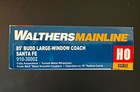 Walthers Mainline Ho Santa Fe Sf 85    Budd Large-window Coach 910-3002 Niob