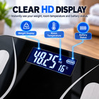 Scale W  Step-on Smart Accurate Digital Bathroom Scale Body Weight Body Fat 400