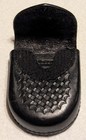 Safariland Basket Weave Leather Duty Belt Handcuff Case holder Police sheriff