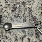 Vintage Aluminum Metal Nesting Oval Measuring Spoons With Ring Us Std Set Of 4