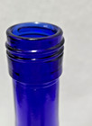 Cobalt Blue Glass Bottle Very Tall 13    Tall 3  Wide Collectible Long Neck