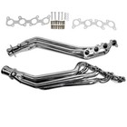 Stainless Steel Exhaust Header Set Polished For 2011-2016 Mustang Gt 5 0l v8