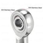 A2 Stainless Steel Rose Joint Female Rod Right left Thread M6 M8 M10 M12 To M36