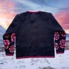 Nwt Vintage 90s Crystal Kobe Floral Knit Cardigan Grandmacore Coquette Cottage S