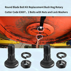 For Bush Hog Rotary Cutter Blade Bolt Kit Code 63607 7919  252bh  20322