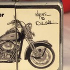 Vintage Victor Lighter Heritage Springer Harley Davidson Lighter Chrome