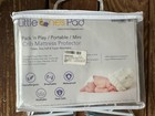 New Little One s Pad Crib Mattress Protector Pack N Play   Graco 2 Fitted Sheets