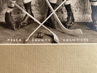Vintage Photo Of Hockey Team  Essex County Champions  Matted But Unframed