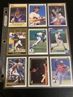 A Whole Binder Of Baseball Cards From 1980-1990s  approx  500 Cards  Retro 